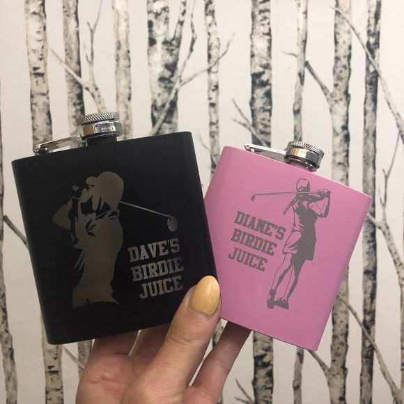 NWT Custom Birdie Juice Flask - Picture 1 of 7